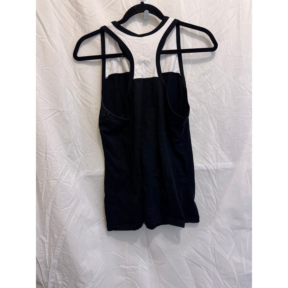 Buc-ee's Bedazzled Logo Tank Top Women's Size Medium Two-Tone Y2K Style - Picture 2 of 4